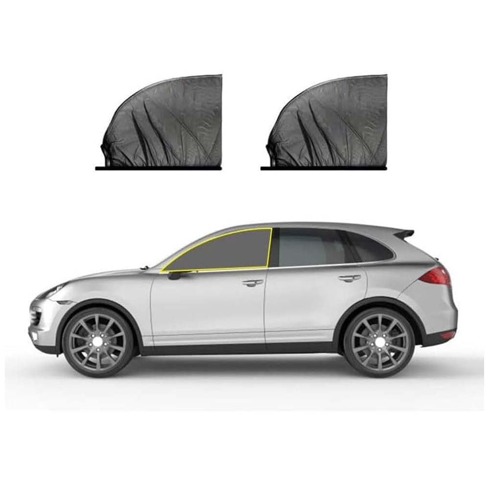 Auto Seitenfenster Sonnenschutz für KIA Cadenza 2014-2025, Universal Seitenfenster Sonnenblende UV Schutz Autofenster ZubehöR,A/Front-Window von IUHYGUHGTFS