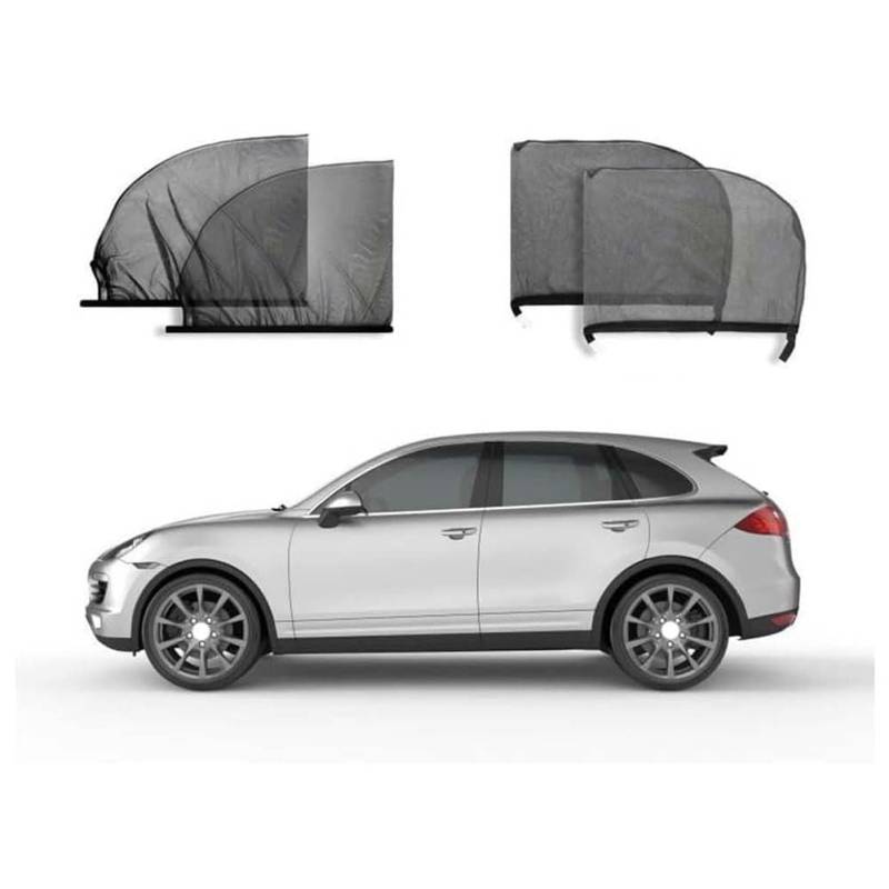 Auto Seitenfenster Sonnenschutz für VW Passat B6 Variant Wagon 2005-2025, Universal Seitenfenster Sonnenblende UV Schutz Autofenster ZubehöR,C/Entire-Vehicle von IUHYGUHGTFS