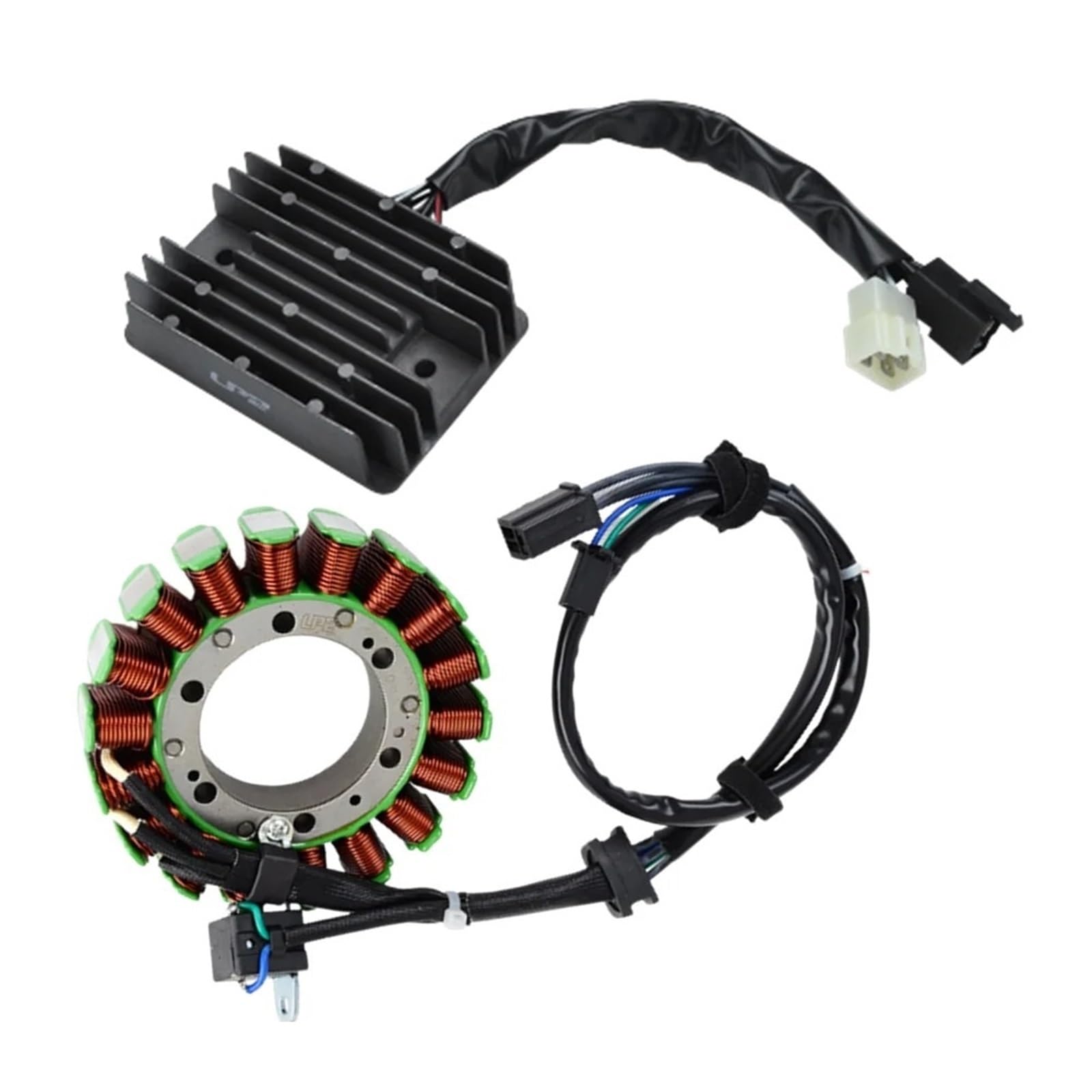 Coil Stator Für Suzuki DL1000 Für V-Strom Für V Strom 2002 2003 2004-2012 Motorrad Regler Rectifier + Stator Spule DL-1000 Zündgenerator Spule von IUKMR