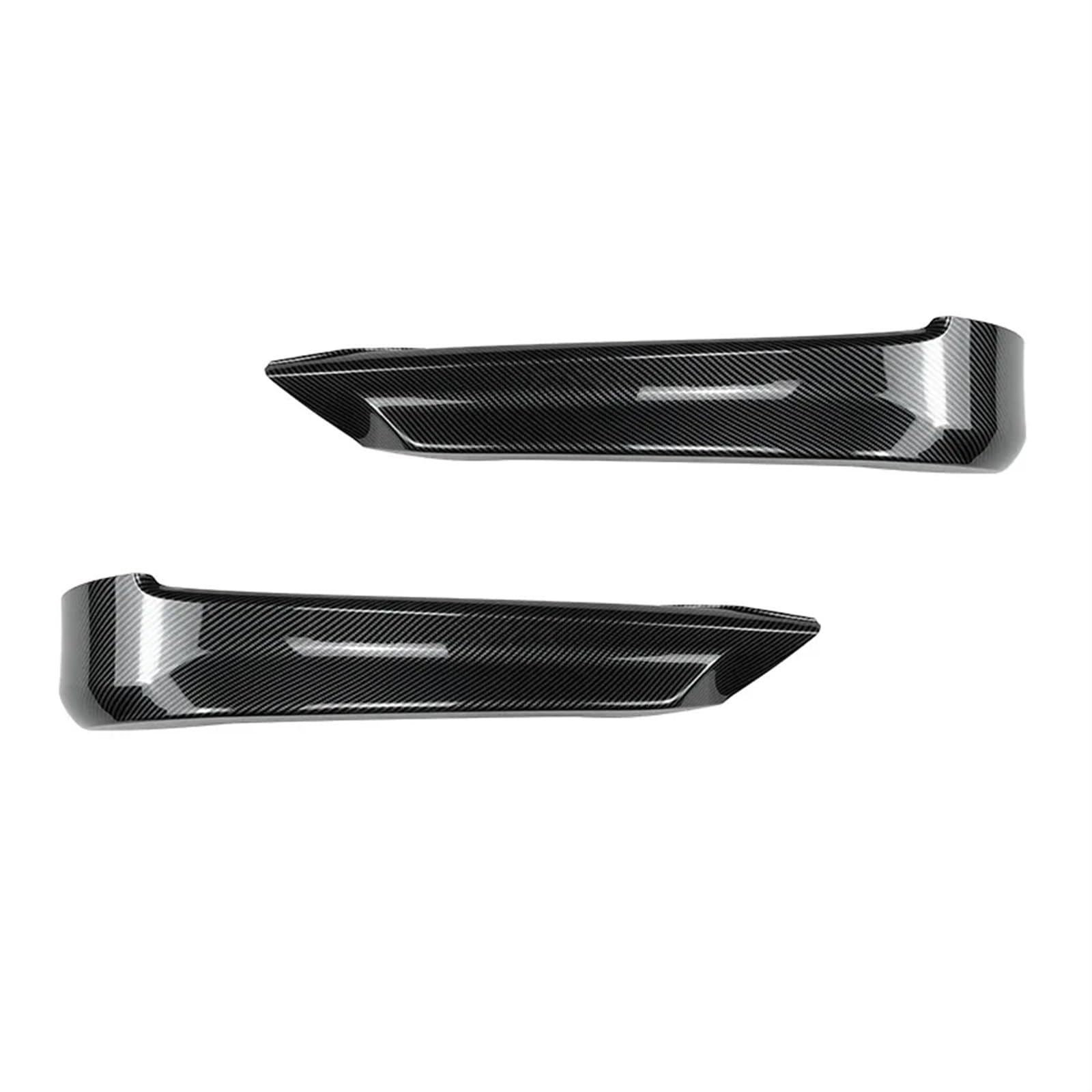 Frontspoiler Für 3er E90 E91 320i 325i 2005-2008 Stoßstangendiffusor Spoiler Schutzfolie Frontspoilerlippe Splitter Front Spoiler Lippe(Carbon Look Splitter) von IUKMR