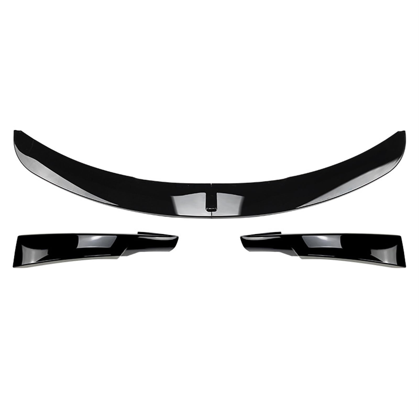 Frontspoiler Für 3er E90 E91 LCI Sport 2009-2012 Auto Frontstoßstange Lip Splitter Diffusor Body Kits Spoiler Stoßstange Schutzfolie Front Spoiler Lippe(Gloss Black Set) von IUKMR