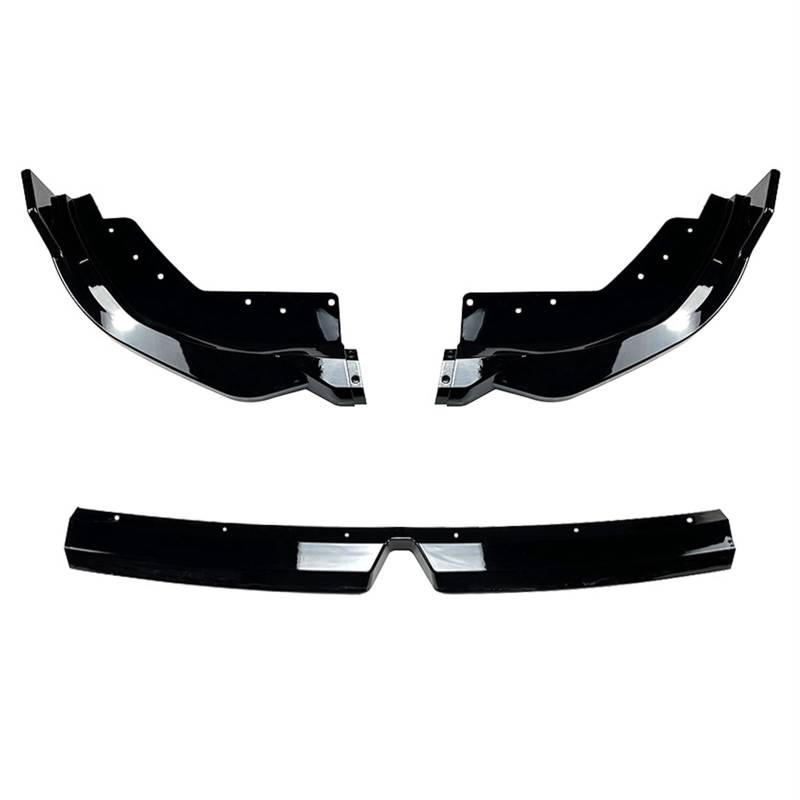 Frontspoiler Für 3er G20 G21 G28 320i 325i Sport Für LCI 2022 Bis Up Auto Frontstoßstange Splitter Lip Spoiler Diffusor Schutzabdeckung ABS Front Spoiler Lippe(Gloss Black) von IUKMR