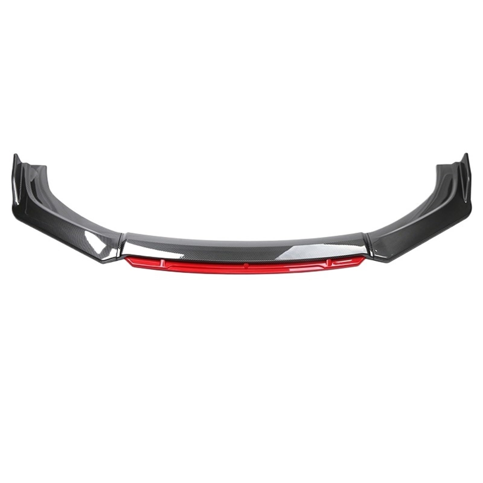 Frontspoiler Für A4 S4 A6 S6 Wagon Awant B6 B7 B8 Auto Vorderen Stoßfänger Lippe Kinn Spoiler Splitter Diffusor Bodykit Universal Front Spoiler Lippe(Carbon Red) von IUKMR