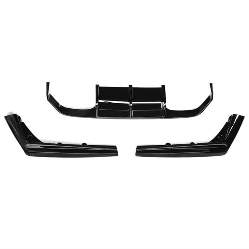 Frontspoiler Für F80 M3 F82 F83 M4 2015-2020 Heckstoßstangendiffusor Splitter Spoilerlippe Unterkörper Kit Carbon Fiber Look Front Spoiler Lippe(Glossy Black) von IUKMR