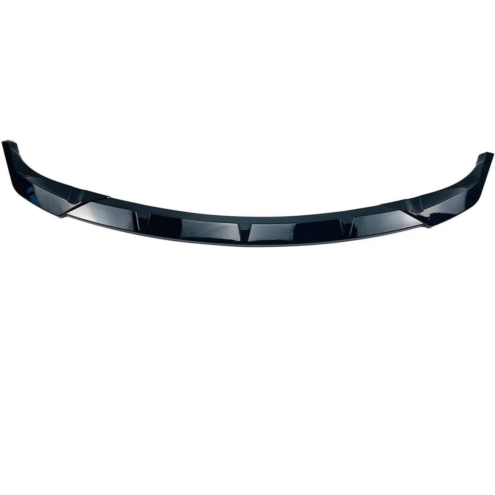 Frontspoiler Für Jeep Für Grand Für Cherokee Basisversion 2014-2021 Frontspoilerlippe Carbonfaser-Look Glänzend Schwarz Matt Schwarz Front Spoiler Lippe(Glossy Black) von IUKMR