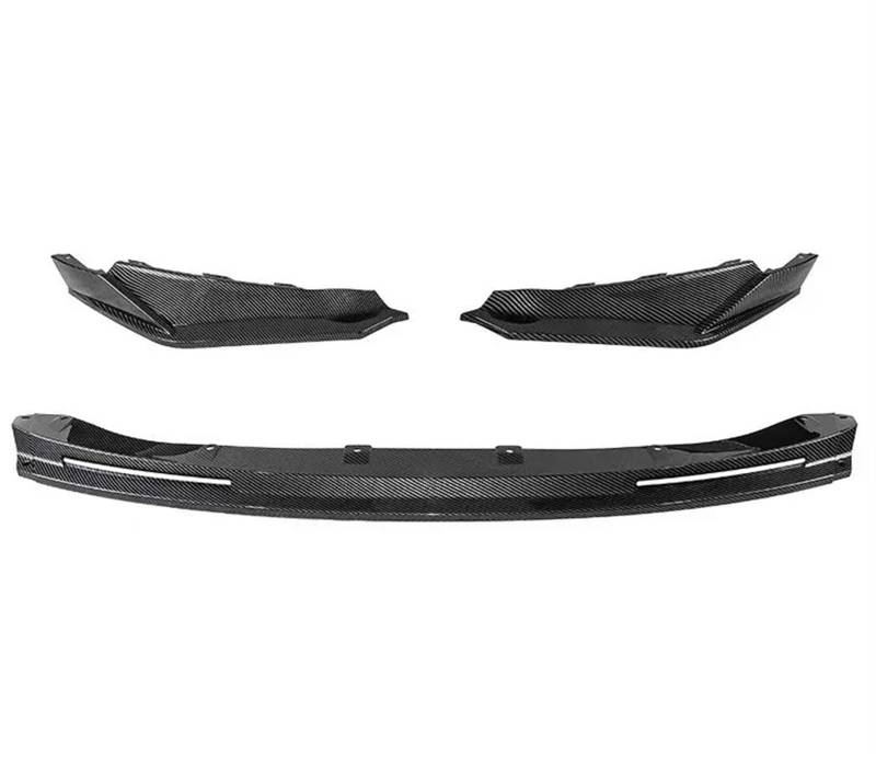 Frontspoiler Für M3 G80 M4 G82 2021 2022 2023+ Frontschürze Lip Spoiler Diffusor Splitter Body Kit Schürzen Abdeckung Schutz Trim Front Spoiler Lippe(Carbon Look) von IUKMR