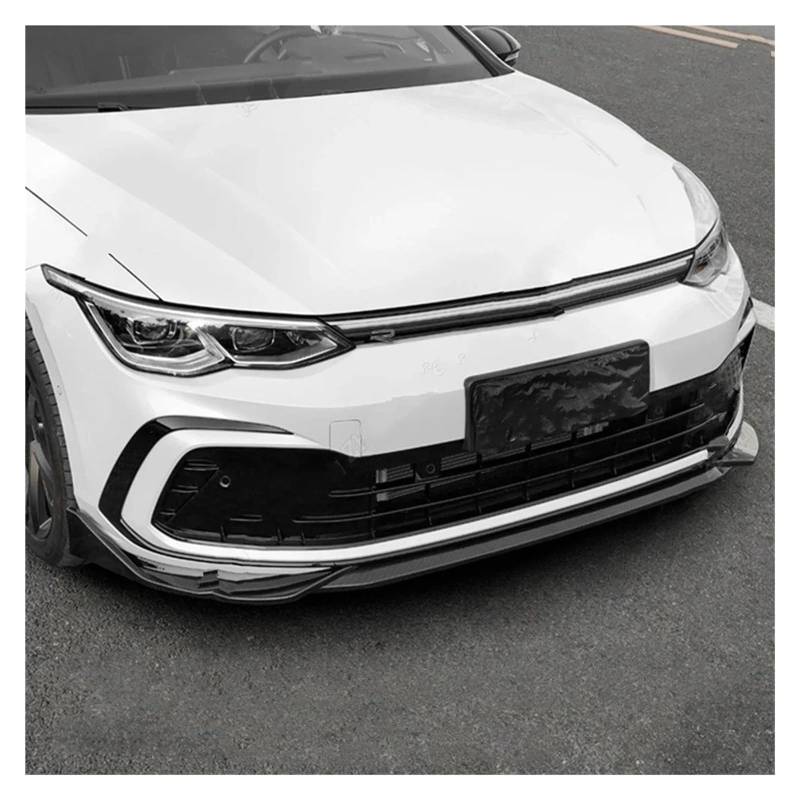 Frontspoiler Für VW Für Golf 8 MK8 Für GTI Für GTD Für GTE Line 2020-2022 Auto Front Stoßstange Lip Body Kit Spoiler Canard Splitter Diffusor Front Spoiler Lippe(A) von IUKMR