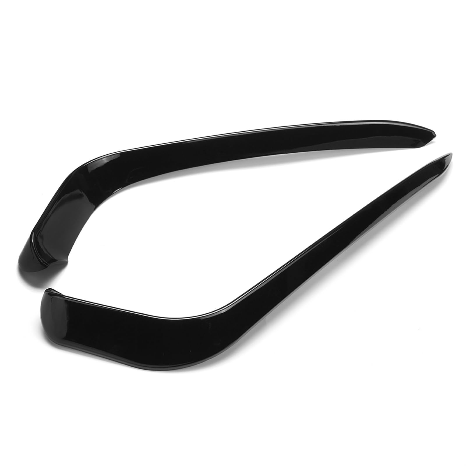 Frontspoiler Für VW Für Passat B8 Für R Line 2016-2019 Nebelscheinwerferabdeckung Verkleidung Auto Frontstoßstange Windmesser Spoiler Front Spoiler Lippe(Glossy Black) von IUKMR