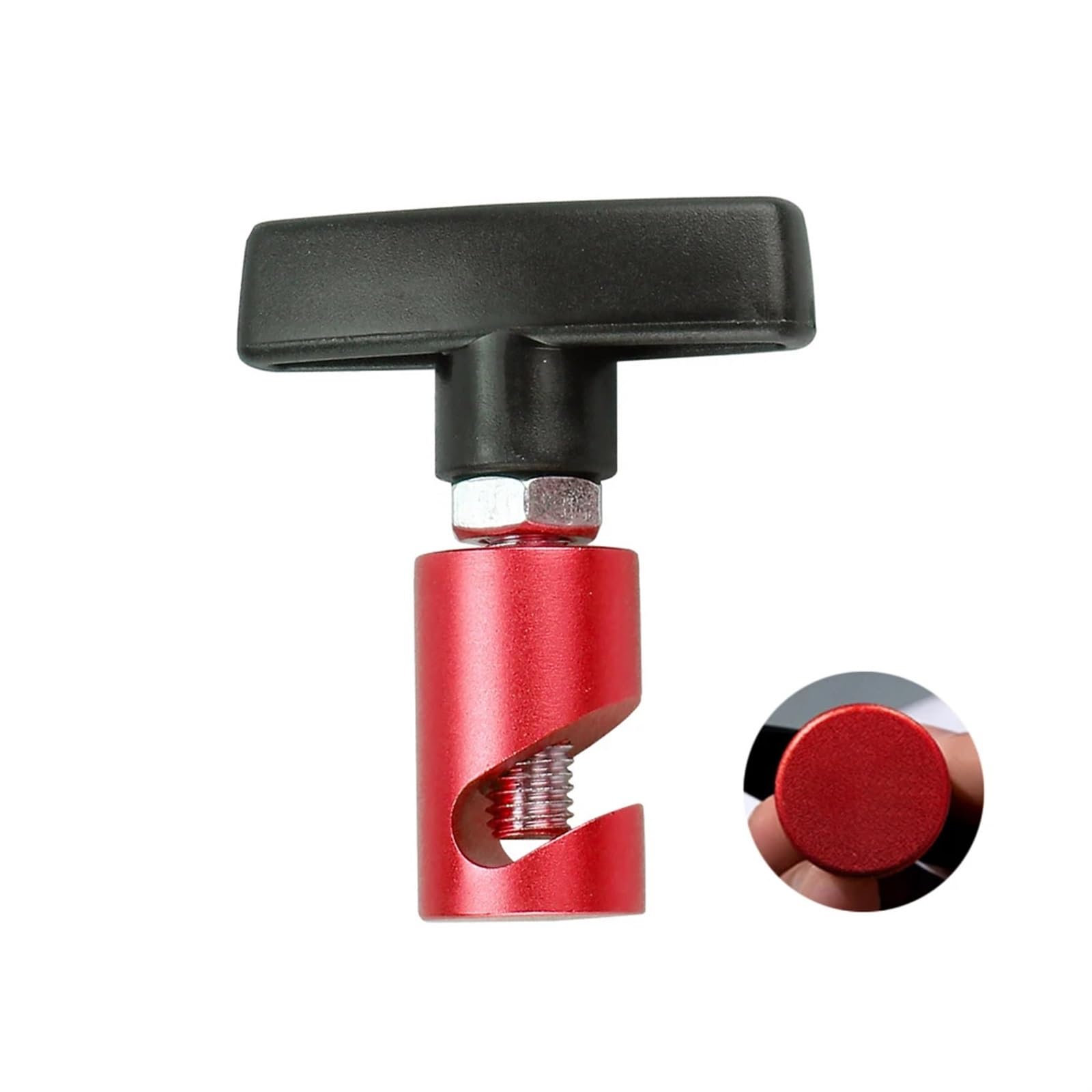 Heckklappendämpfer Universalteile Motorabdeckung Hubstangenhalter Stop Skid Anti-Skid Kofferraum Hydraulische Pneumatische Stange Anti-Klemmwerkzeug Heckklappendämpfer(Red) von IUKMR