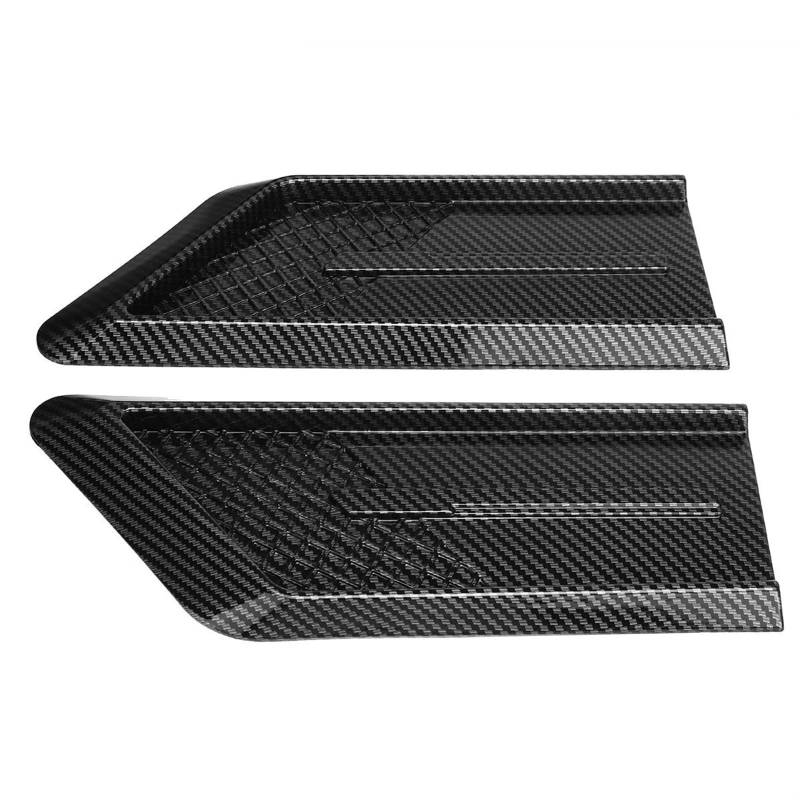 Heckspoiler Für Benz W204 W205 W212 W213 W253 W211 W118 W116 W176 W177 W202 Auto Air Vent Aufkleber Seite Kotflügel Aufkleber Trim Auto Spoiler Flügel(Carbon Fiber Look) von IUKMR