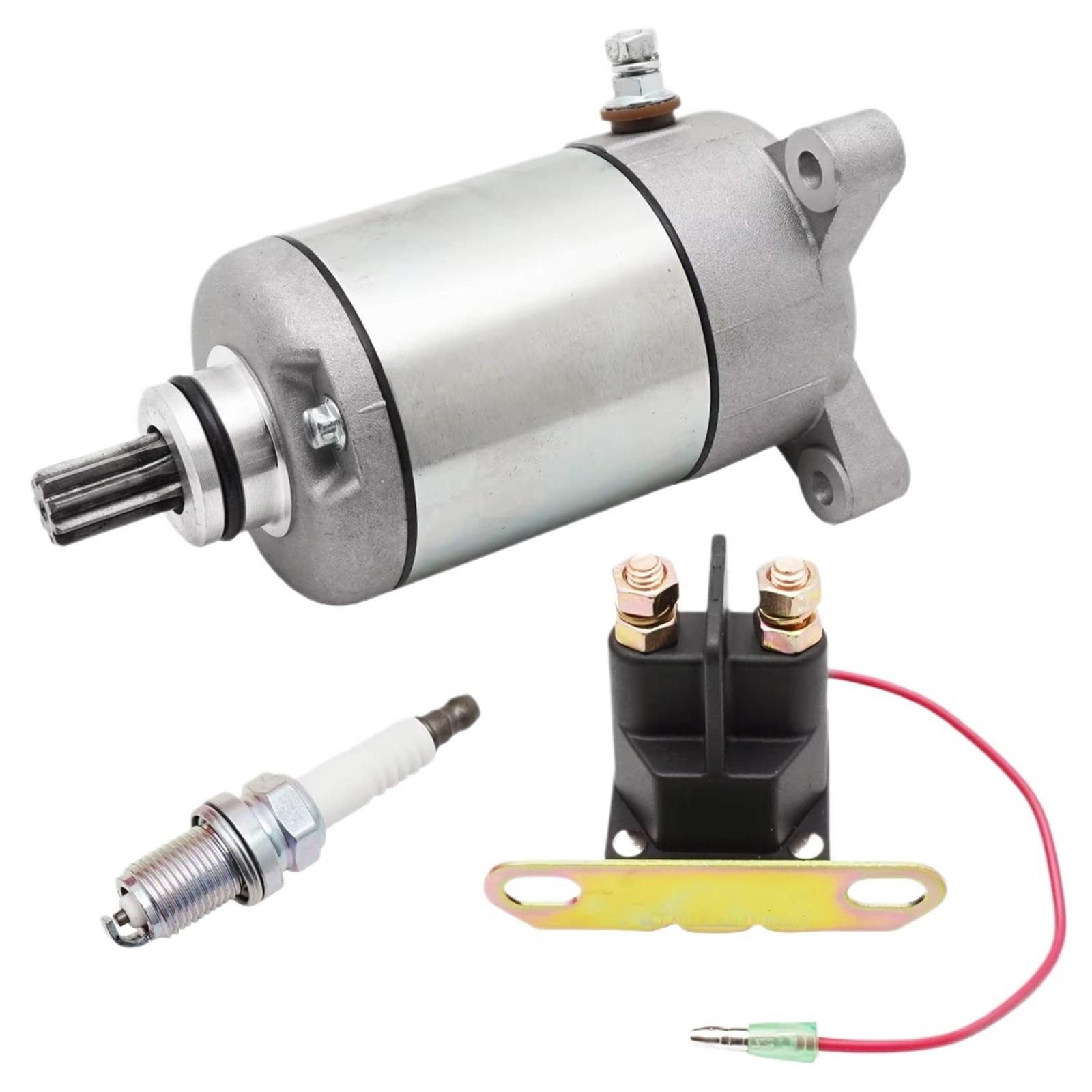 IUKMR Motorrad Starter Motor Für Polaris Für Sportler 500 400 335 Für Scrambler Für Trail Boss Starter Motor Relais Funken Elektro Anlasser von IUKMR