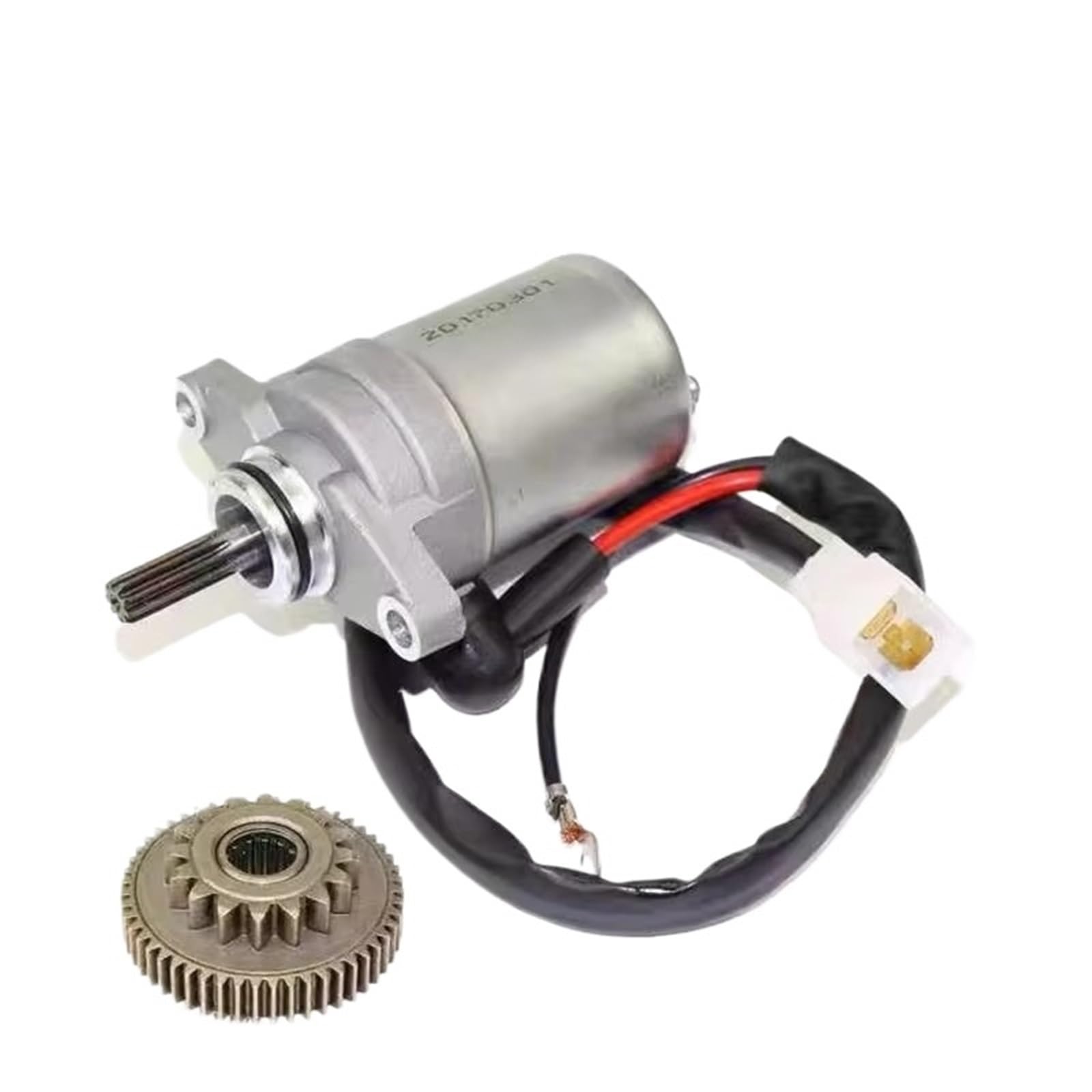 IUKMR Motorrad Starter Motor Für ZY100 RS100 Für RSZ100 149QMG RS 100 Für RSZ Für Jog 100 100cc Motorrad Roller Motor Elektrische Starter Motor Getriebe Elektro Anlasser von IUKMR