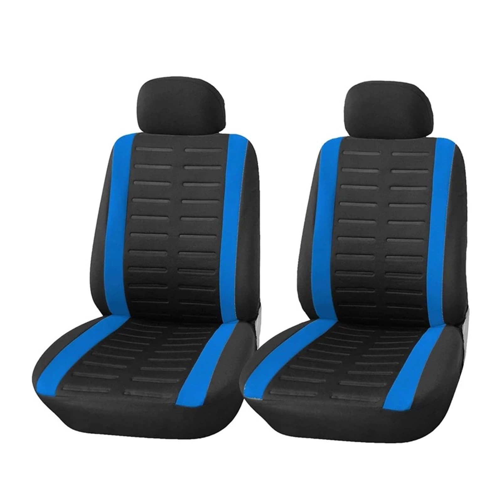 IUKMR Sitzbezüge Auto Autositzbezüge Optional Für 2 + 1 Autositzbezug Autoschutz Dekorativer Innenraum Sitzbezüge Auto Set(Blue 2Piece) von IUKMR