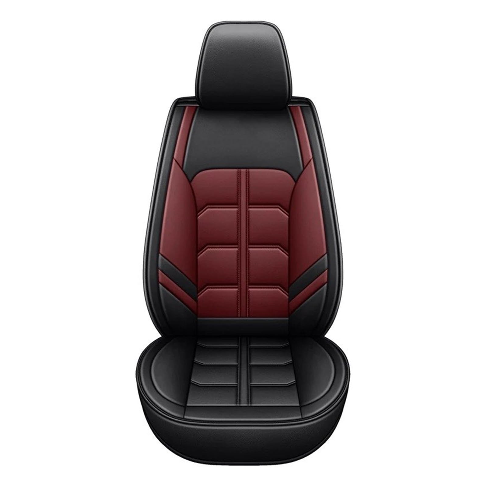 IUKMR Sitzbezüge Auto Für Chery Für Tiggo 2 3 8 7 Pro Für Arrizo Universal Auto Sitz Abdeckung Auto Zubehör Sitzbezüge Auto Set(1Piece-Wine Red) von IUKMR