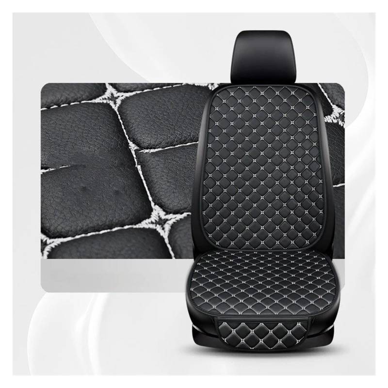 IUKMR Sitzbezüge Auto Für Land Für Rover Für Range Für Rover Für Sport Für Evoque Für Discovery 4 Für Freelander LR2 Für Rover 75 Für Defender Autositzbezüge Sitzbezüge Auto Set(Black White 1 Seats) von IUKMR