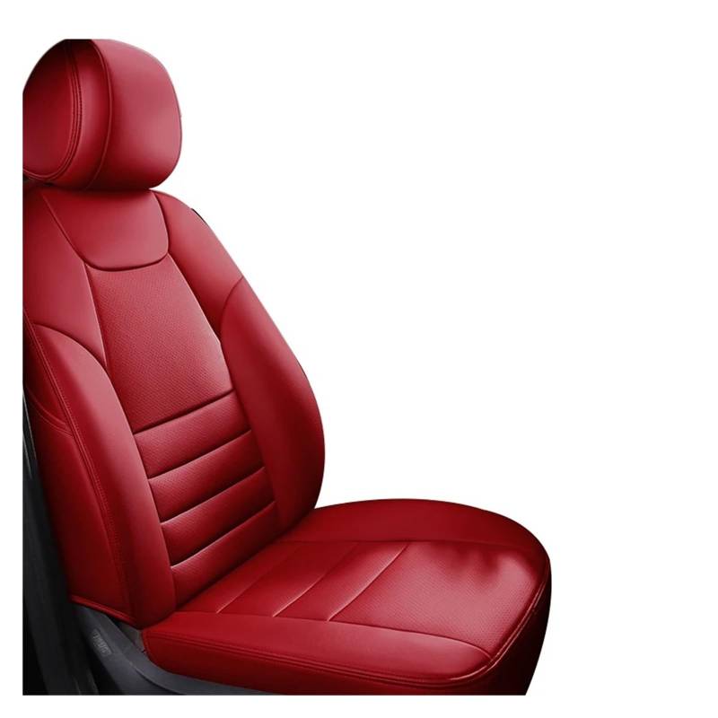 IUKMR Sitzbezüge Auto Für Mg 4 Für Mulan Hs Für Zs EV 5 6 Gt Autositzbezug Auto-Innenausstattung Sitzbezüge Auto Set(1Piece-Red) von IUKMR