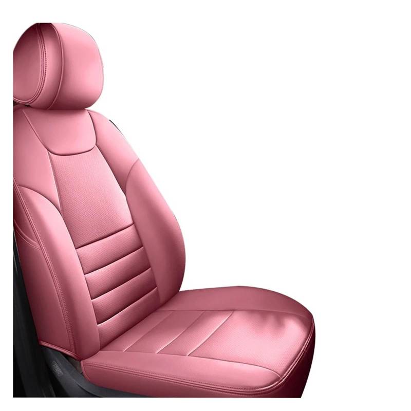 IUKMR Sitzbezüge Auto Für Mini Für Cooper R56 Für Countryman Für Clubman Für Paceman Autositzbezug Auto-Innenausstattung Sitzbezüge Auto Set(1Piece-Pink) von IUKMR