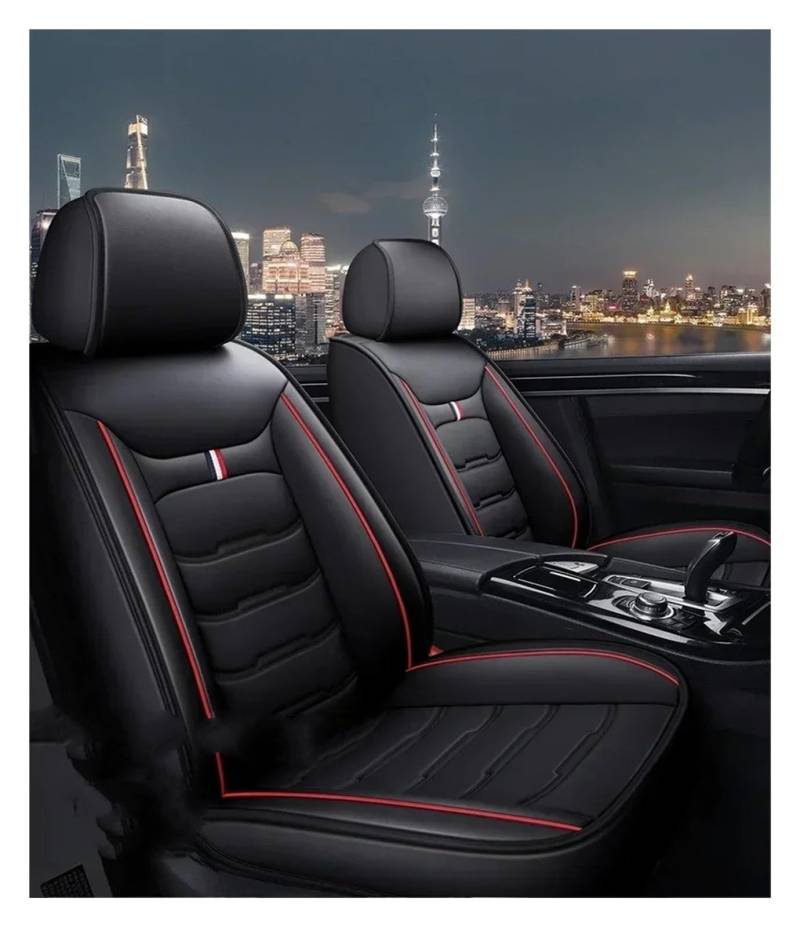 IUKMR Sitzbezüge Auto Für Serie 1 E81 E87 E88 F20 F21 F40 F52 2 F22 F23 F45 F46 Universal Leder Auto Sitzbezug Sitzbezüge Auto Set(Front Seats) von IUKMR