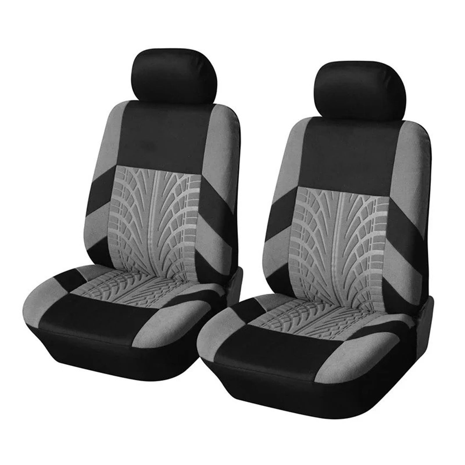 IUKMR Sitzbezüge Auto Universeller Autositzbezug Passend Für Die Meisten Autos Mit Reifenspur-Detail Auto-Styling Autositzschutz Sitzbezüge Auto Set(Front Seat Cover) von IUKMR