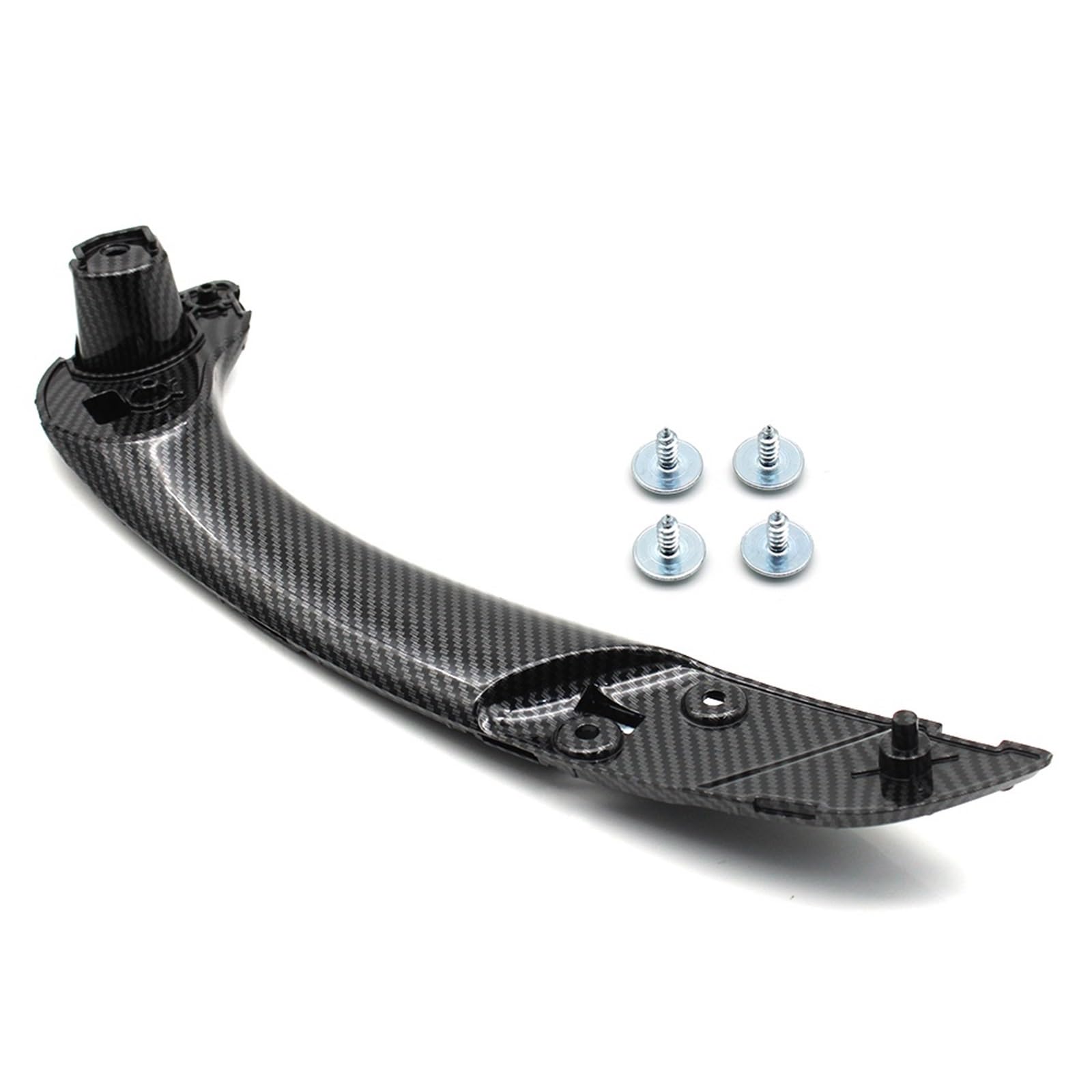 Innen Autotürgriff Für Megane 3 MK3 Für Fluence 2008-2016 809540001R 809600007R Carbon Faser Schwarz Innen Auto Vorne Links Rechts Tür Griff Auto Innen Türgriff(Inner Handle-Cabon L) von IUKMR