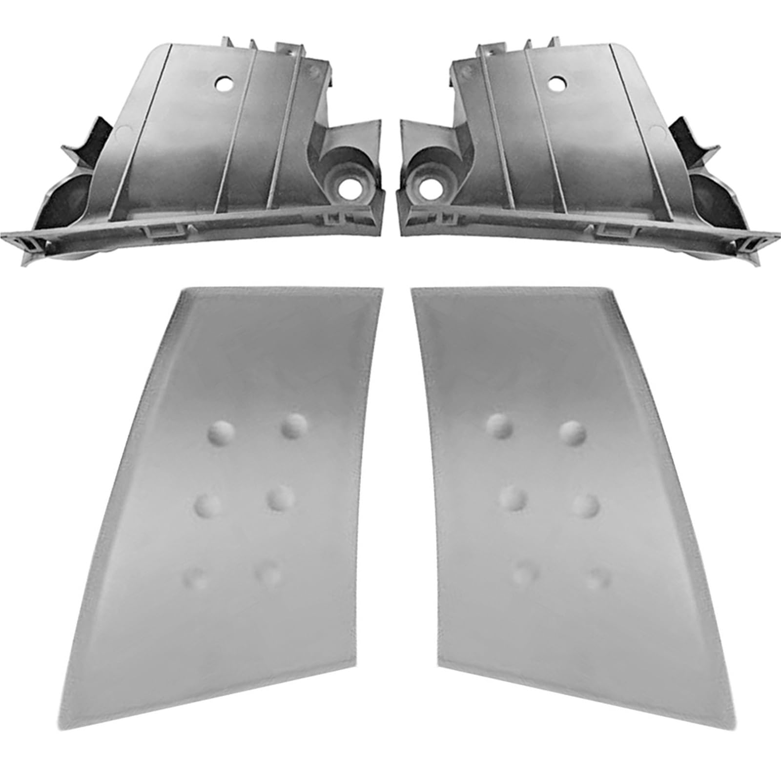 Innen Autotürgriff Für Toyota Für Aygo 2005-2014 Auto Grau Inner Griff Abdeckung Tür Schnalle Hand Abdeckung Tür Armlehne Basis Auto Innen Türgriff(4piece) von IUKMR