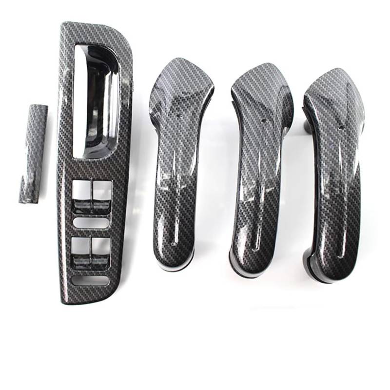 Innen Autotürgriff Für VW Für Jetta Für Golf MK4 1998 1999 2000 2001 2002 2003 2004 2005 Carbon Faser Farbe Innen Tür Griff Armlehne Auto Innen Türgriff von IUKMR