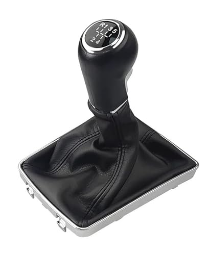 Knopf Schalthebel Für Vauxhall Für OPEL Für Astra III H 1,6 2004-2010 Manuelle 5 6 Geschwindigkeit Getriebe Stick Hebel Knob Shifter Mit Staub-Proof Abdeckung Schaltknauf(R12345) von IUKMR