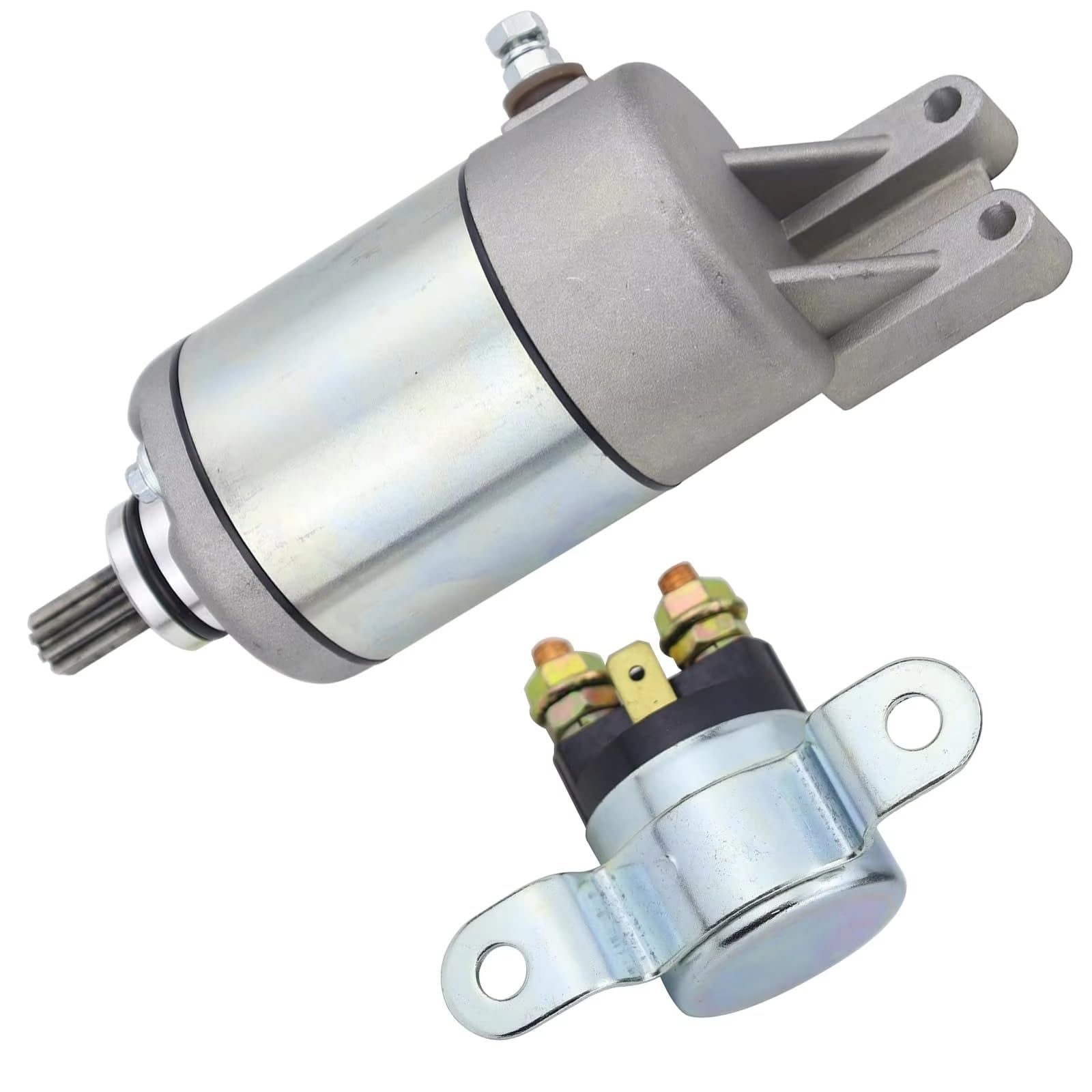 Motorrad Starter Motor Für Can-Am Für Outlander 330 400 450 Für SMU0287 420-684-280 420-684-283 410-54079 495180 18823 Starter Motor Relais Elektro Anlasser von IUKMR