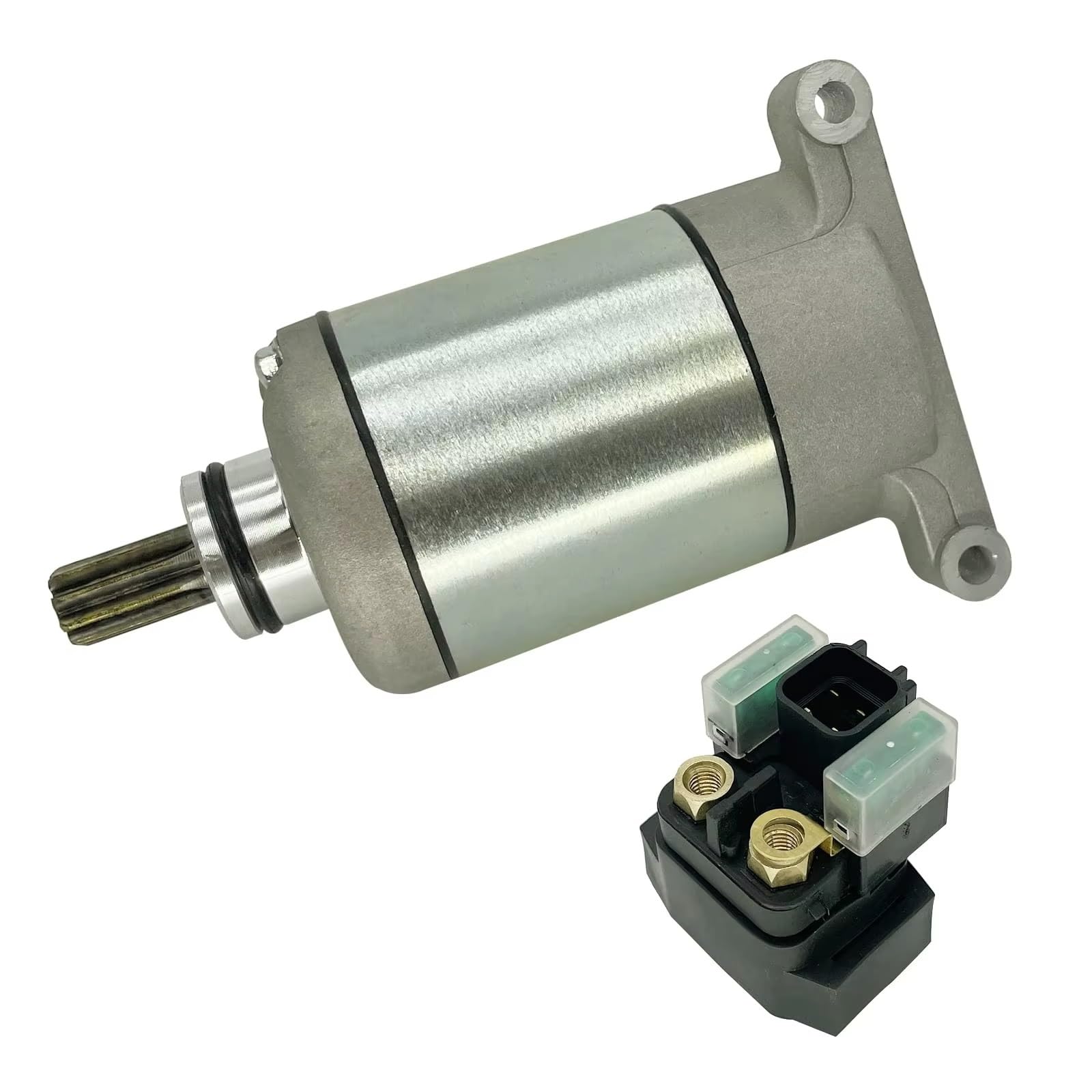 Motorrad Starter Motor Für Grizzly 550 2009-2014 Für Grizzly 700 2009-2023 Für Kodiak 700 2016-2023, 28P-81890-00-00 28P-81890-01-00 Starter & Relais Elektro Anlasser von IUKMR