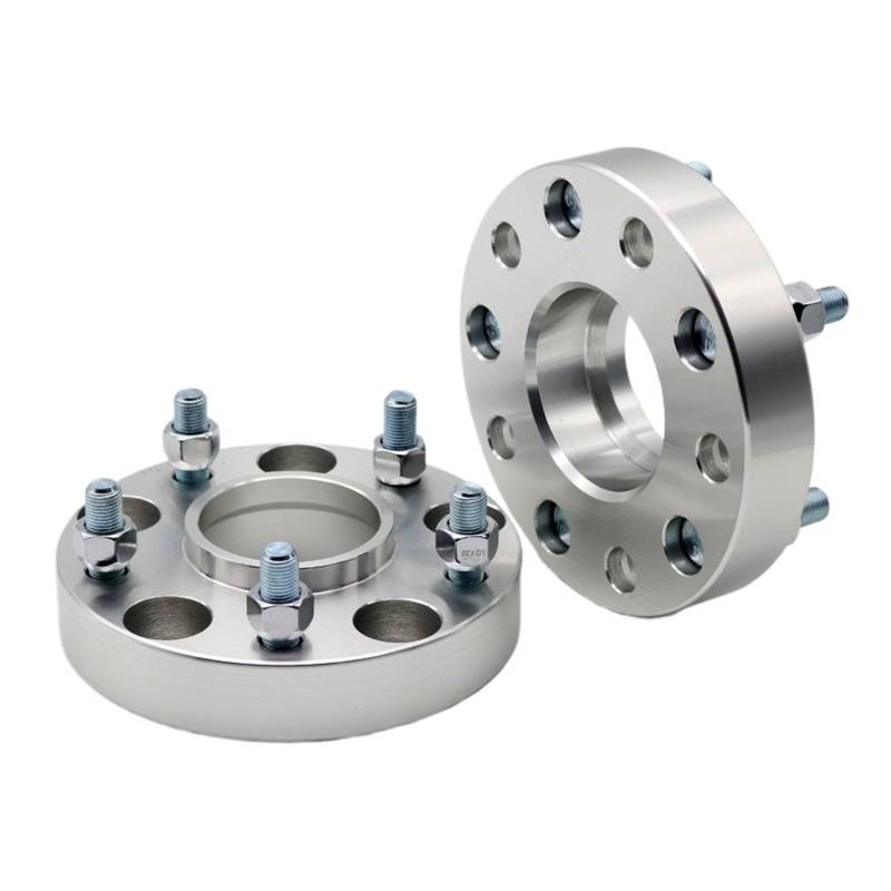 Rad Distanzscheiben 2 Stück 25/30/35/40 Mm PCD 5 X 120,65 CB 70,3 Mm Spurverbreiterungsadapter Für 5 Lug Universal Car Series Spürverbreiterungsatz(2Piece 15mm Silver) von IUKMR