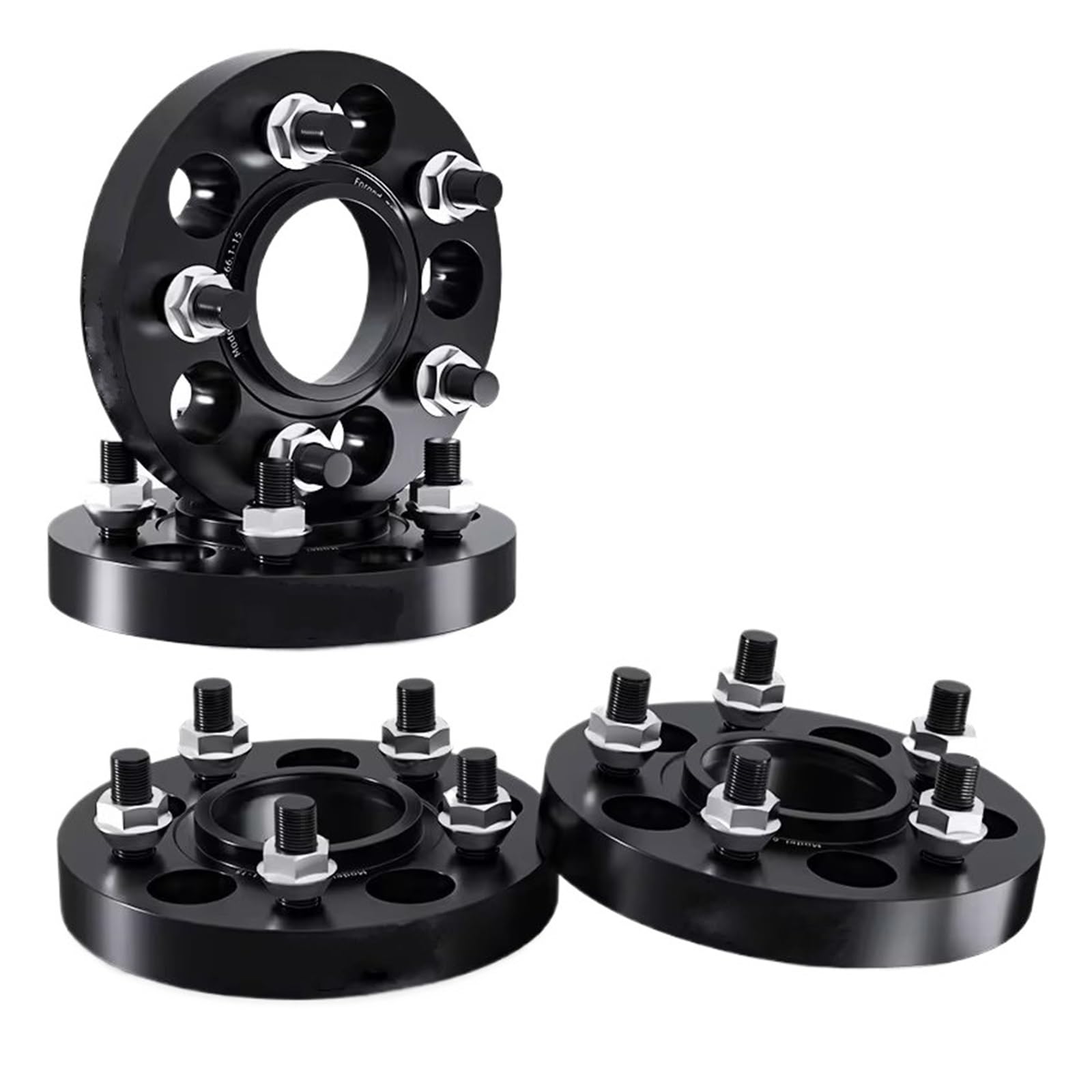 Rad Distanzscheiben Für BYD Für Song 2/4 Stück PCD 5x120 CB 64,1mm T6-7075 Geschmiedete Aluminium Legierung Rad Spacer Adapter 5 Lug Anzug Spürverbreiterungsatz(4Piece 25mm M12x1.5) von IUKMR