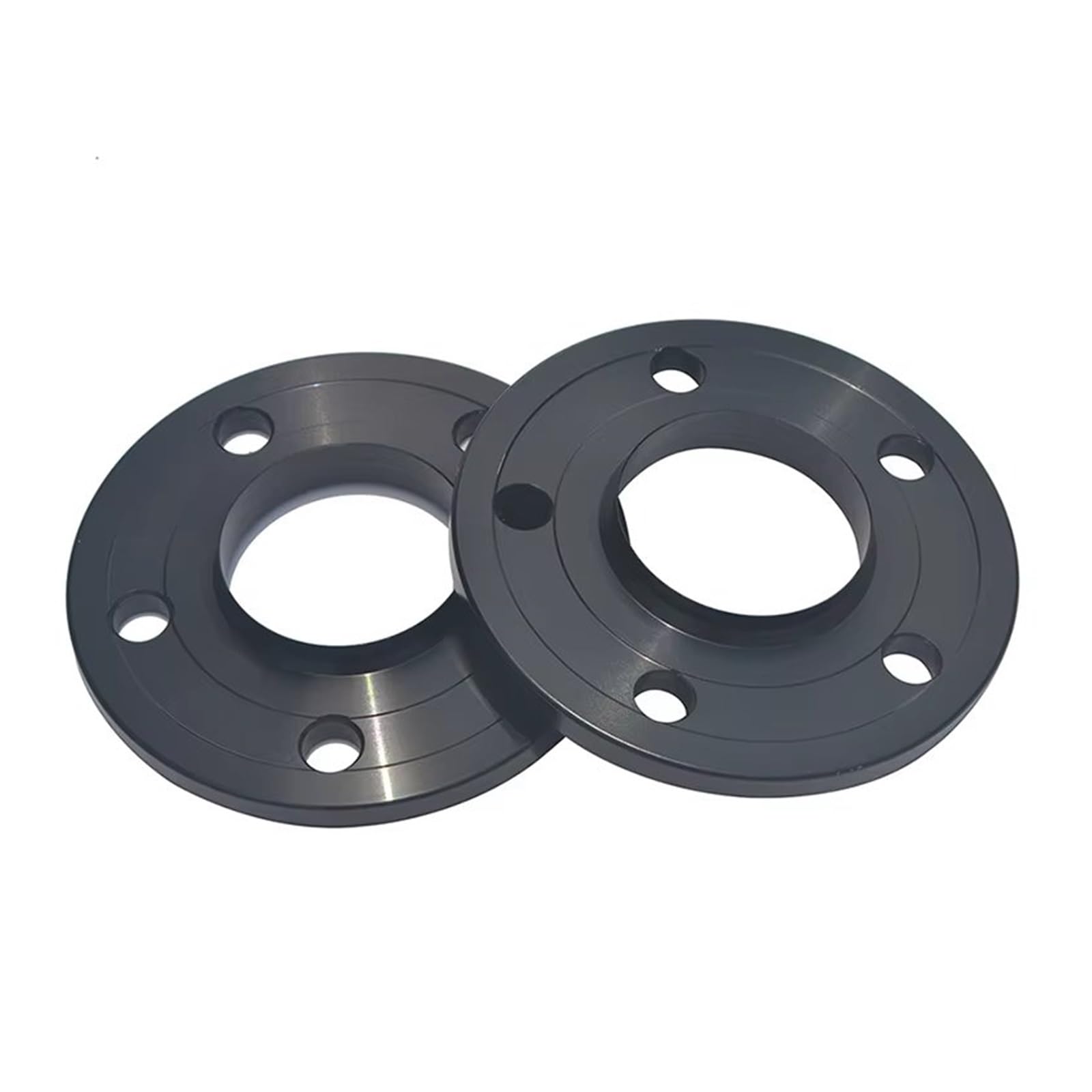 Rad Distanzscheiben Für Benz Für AMG Für CLA Für CLK Für GLK C200 E200 2 Stück 10mm Rad Spacer Adapter PCD 5x112-66,6 Reifen Verbreiterten Rad Flansch Spürverbreiterungsatz(Schwarz) von IUKMR