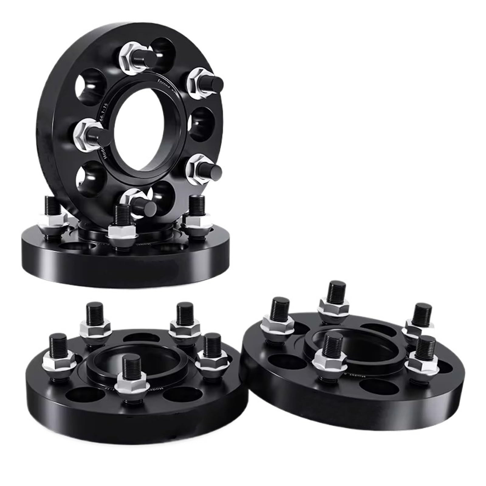 Rad Distanzscheiben Für Chery Für Exeed RX 2/4 Stück PCD 5x108 Hubcentric 65,1 M14X1,5 Aluminium Legierung Rad Spacer Adapter Spürverbreiterungsatz(4Piece 25mm-BK) von IUKMR