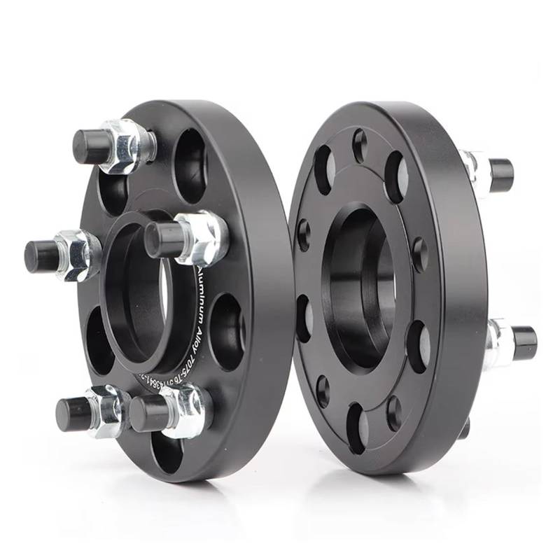 Rad Distanzscheiben Für Hyundai 2 Stück 15/20 Mm 7075 Aluminium Geschmiedete Spurverbreiterungen Adapter PCD 5x114,3 CB = 67,1 Mm (ID = OD) Spürverbreiterungsatz(2Piece 25MM) von IUKMR