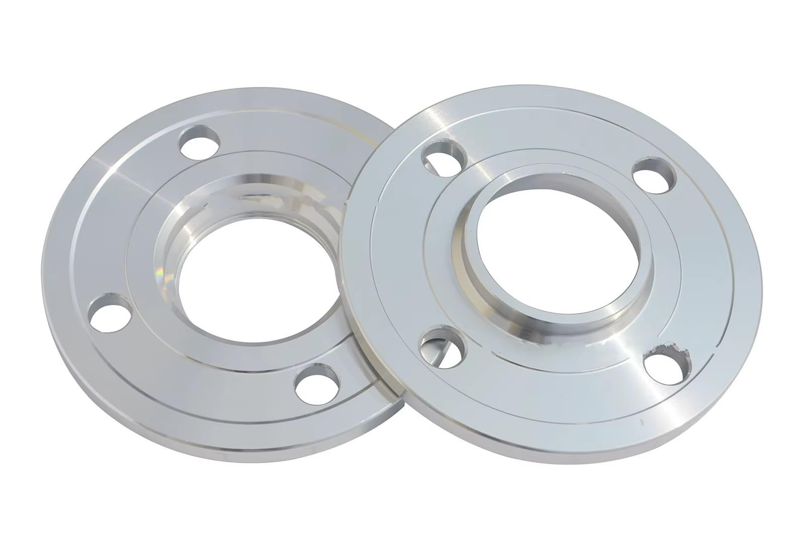 Rad Distanzscheiben Für Peugeot 2008 206 207 301 307 408 2-teiliger 15 Mm PCD 4X108-65.1 CNC 6061-T6 Geschmiedeter Alu-Radabstandshalter-Adapter Spürverbreiterungsatz(Only spacer) von IUKMR