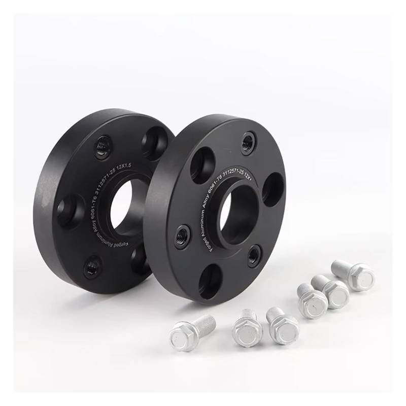 Rad Distanzscheiben Für Smart Für Cabrio(450) Für Fortwo Für Cabrio(450) 2 Stück 20/25/30mm Legierung Aluminium Rad Spacer PCD 3-112 CB 57,1 Spürverbreiterungsatz(2Piece 25mm) von IUKMR