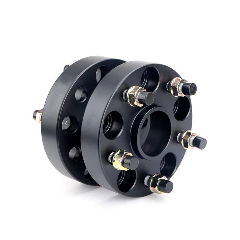 Rad Distanzscheiben Für Tesla Für Modell 3 Für Modell Y 2 Stück 15/20/25/30/40mm PCD 5x114,3 CB 64,1mm Spurverbreiterungen Adapter M14XP1.5 Spürverbreiterungsatz(2Pieces 20mm Black) von IUKMR