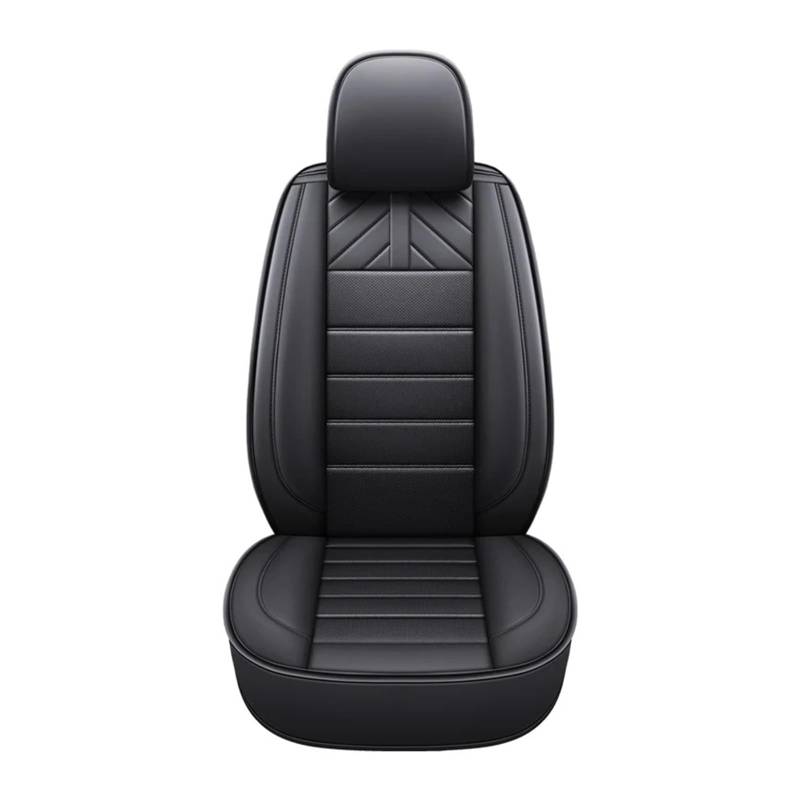 Sitzbezüge Auto Für Hyundai Für I30 Für Kona Für Ix35 Für I20 Für I40 Für Solaris Für Accent Für Creta Universeller Autositzbezug Sitzbezüge Auto Set(1Piece-Black) von IUKMR