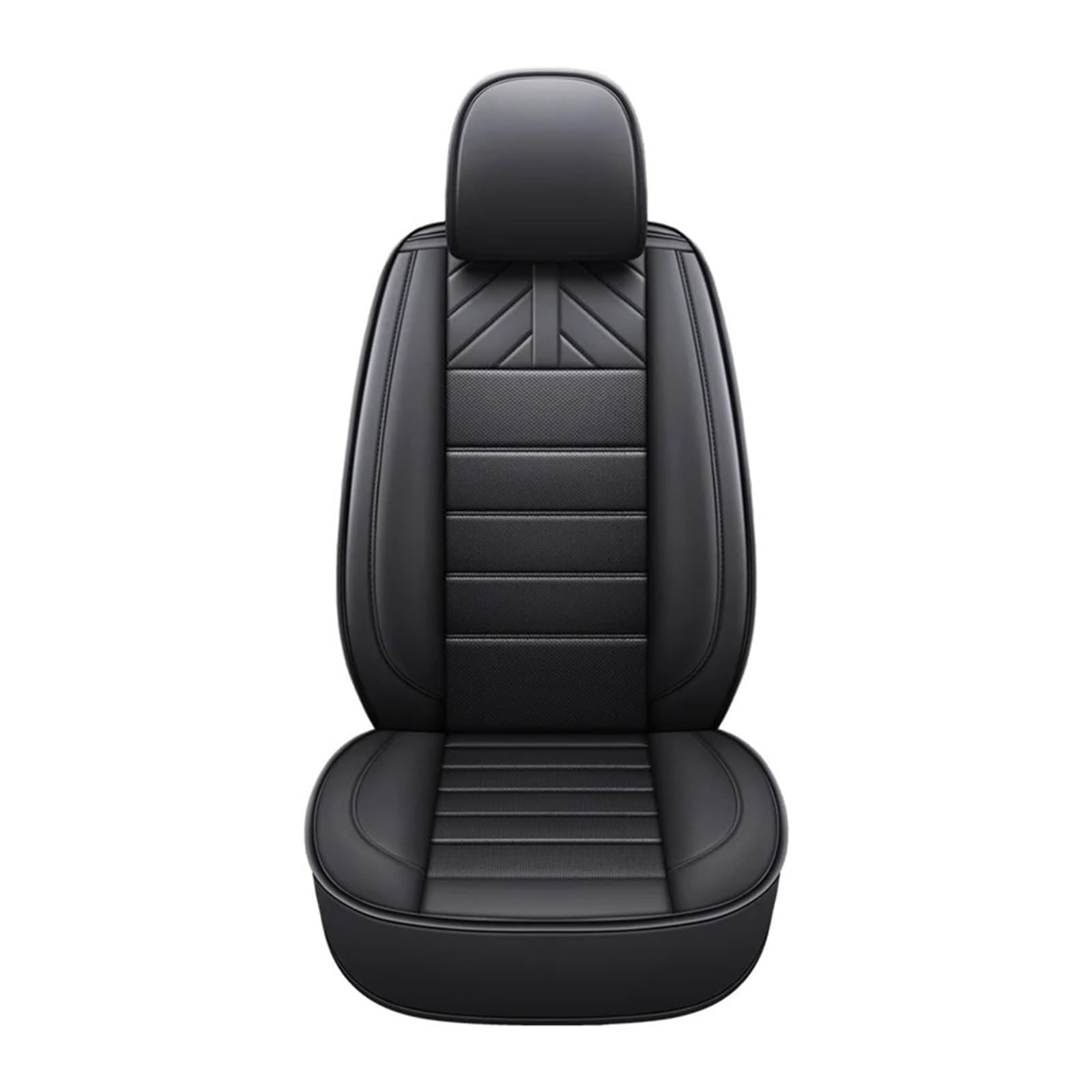 Sitzbezüge Auto Für Nissan Für Juke Auto Sitzkissen Abdeckung Full Set Universal Leder Zubehör Innen Sitzbezüge Auto Set(E-1 Piece) von IUKMR