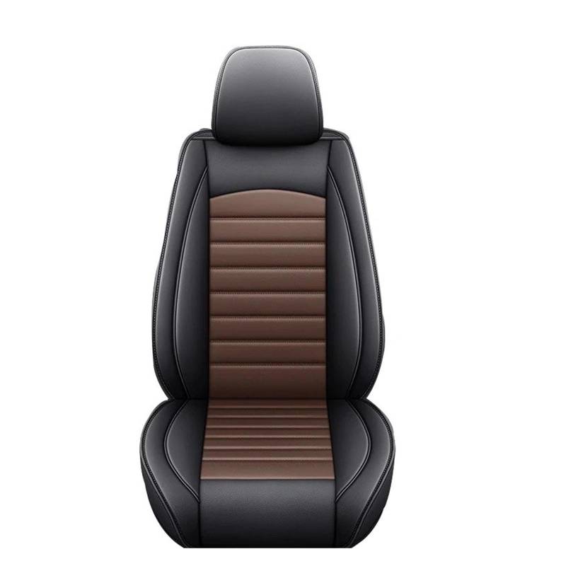 Sitzbezüge Auto Für SEAT Für Leon Für Ibiza Für Cordoba Für Toledo Für Marbella Für Terra Für Ronda Universeller All-Inclusive-Autositzbezug Sitzbezüge Auto Set(Black Coffee) von IUKMR