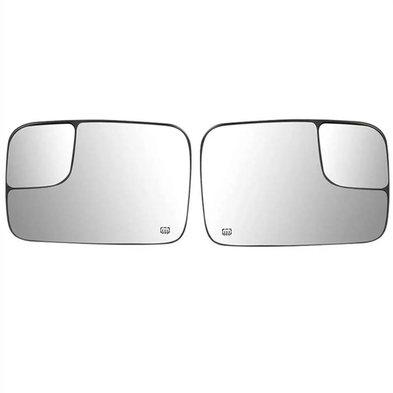 Außenspiegel Glas Für Dodge Für Ram 1500 2500 3500 2005-2007 2008 Auto Seite Beheizte Spiegel Glas Rückspiegel Objektiv Links/rechts 5161011AA 1PCS Außenspiegel Asphärisch(1 Paar) von IUKMRT