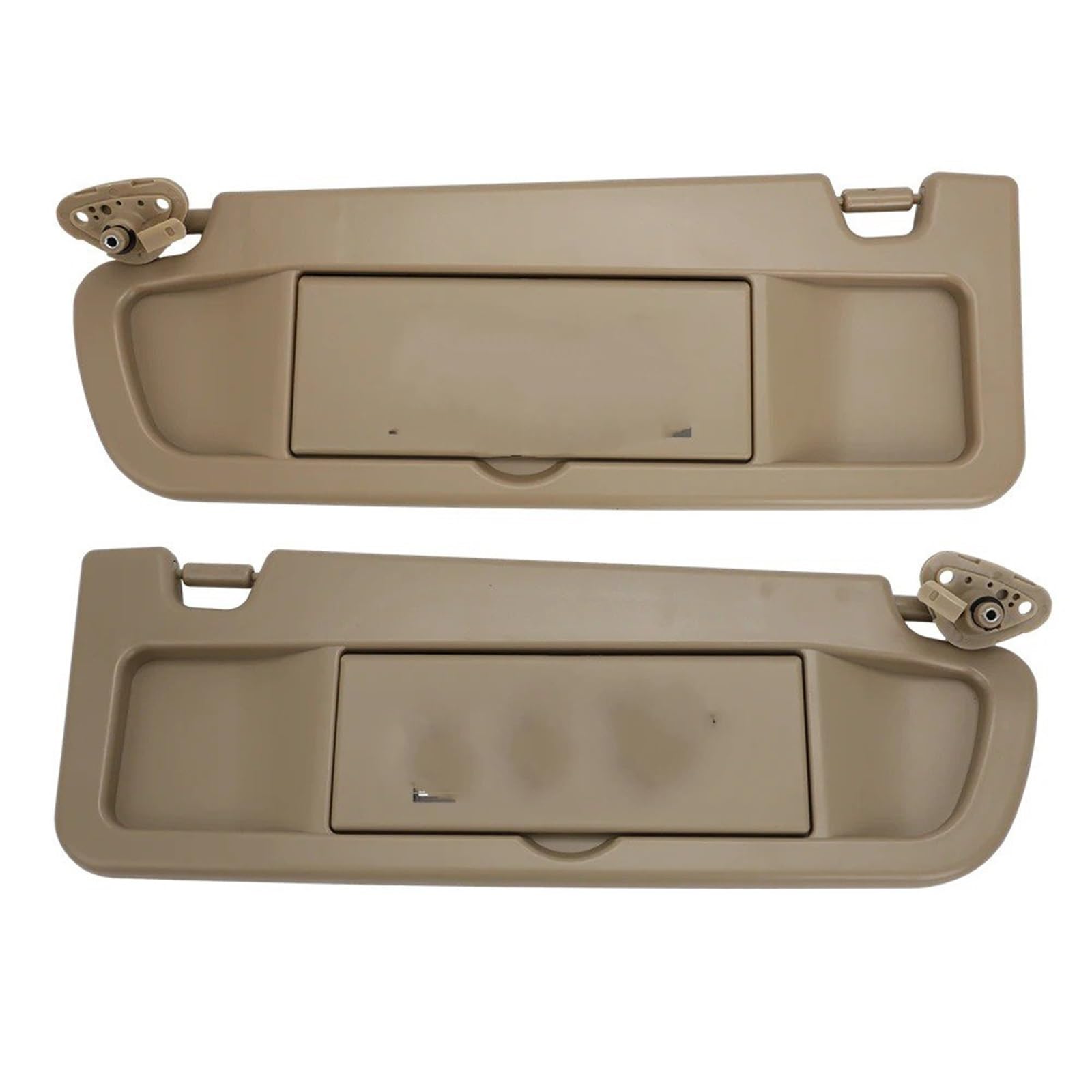 Fahrerseite Sonnenblende Für Civic 2006-2011 Auto Sonnenblende Schatten Links Rechts Fahrer Passagier Seite Sonnenblende Sonnenschirm Panel 83230-SNA-A01ZB Sonnenschutz Auto Blendschutz(Beige 1 Set) von IUKMRT