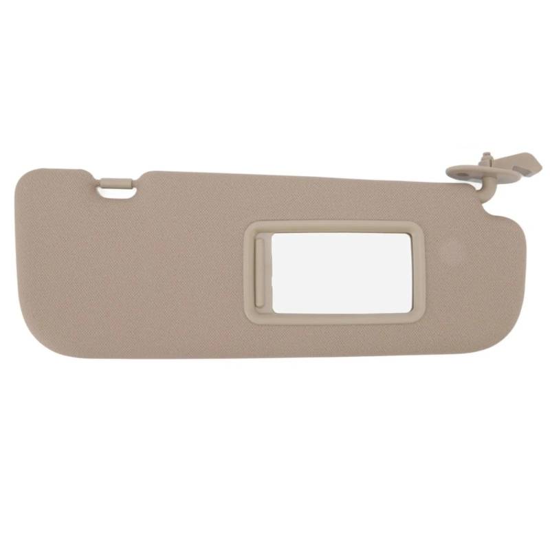 Fahrerseite Sonnenblende Für Hyundai Für Elantra 2011 2012 2013 2014 2015 Auto Sonnenblen Panel 852103X000 TX Beige Innen Sonnenschirm Sonnenschutz Ersatz Auto Blendschutz(Beige Right) von IUKMRT