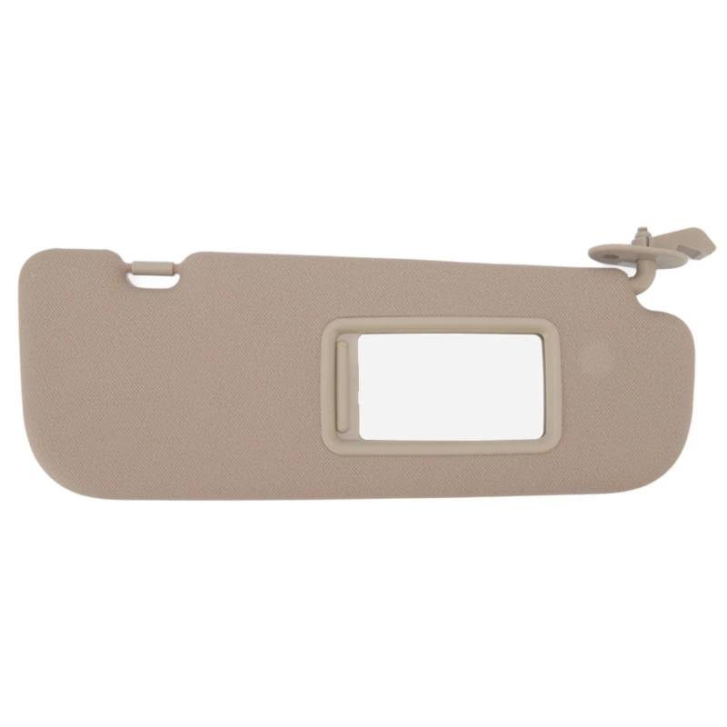 Fahrerseite Sonnenblende Für Hyundai Für Elantra 2011 2012 2013 2014 2015 Auto Sonnenblende Panel 852103X000TX Beige Innen Sonnenschirm Sonnenschutz Ersatz Auto Blendschutz(Rechts) von IUKMRT