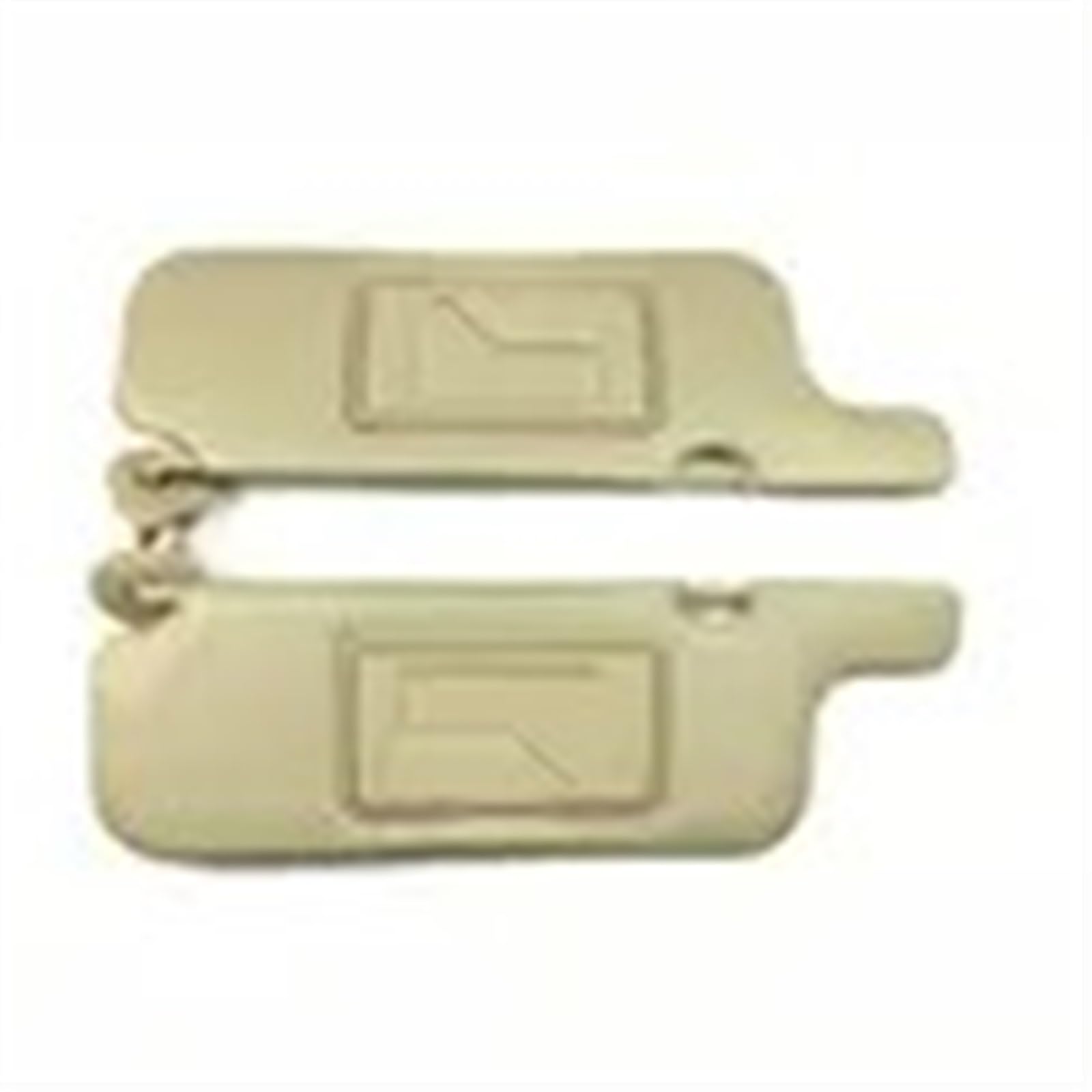 Fahrerseite Sonnenblende Für Toyota Für Corolla 2003-2012 Beige Innere Sonnenblende Sonnenschutz Frontscheibe Sonnenblende Antiblende Sonnenschutzdach Mit Spiegel Kit Auto Blendschutz(1 Left and right von IUKMRT