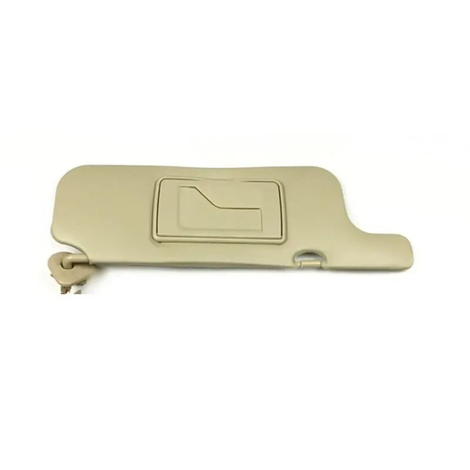 Fahrerseite Sonnenblende Für Toyota Für Corolla 2003-2012 Beige Innere Sonnenblende Sonnenschutz Frontscheibe Sonnenblende Antiblende Sonnenschutzdach Mit Spiegel Kit Auto Blendschutz(Right Side) von IUKMRT