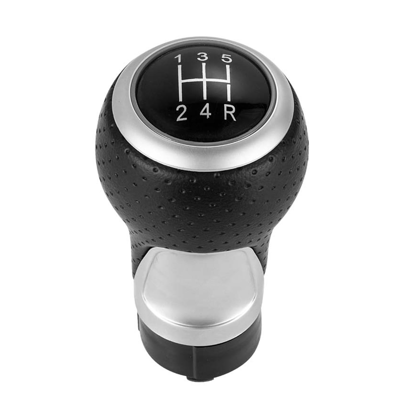 Gear Stick Schaltknauf Für A3 S3 8p 2003-2013 A4 S4 Q5 Für S-Line 2007-2015 Lederschalthebel Auto Schaltknauf 12mm Auto Schalthebel(E 5Speed-13524R) von IUKMRT