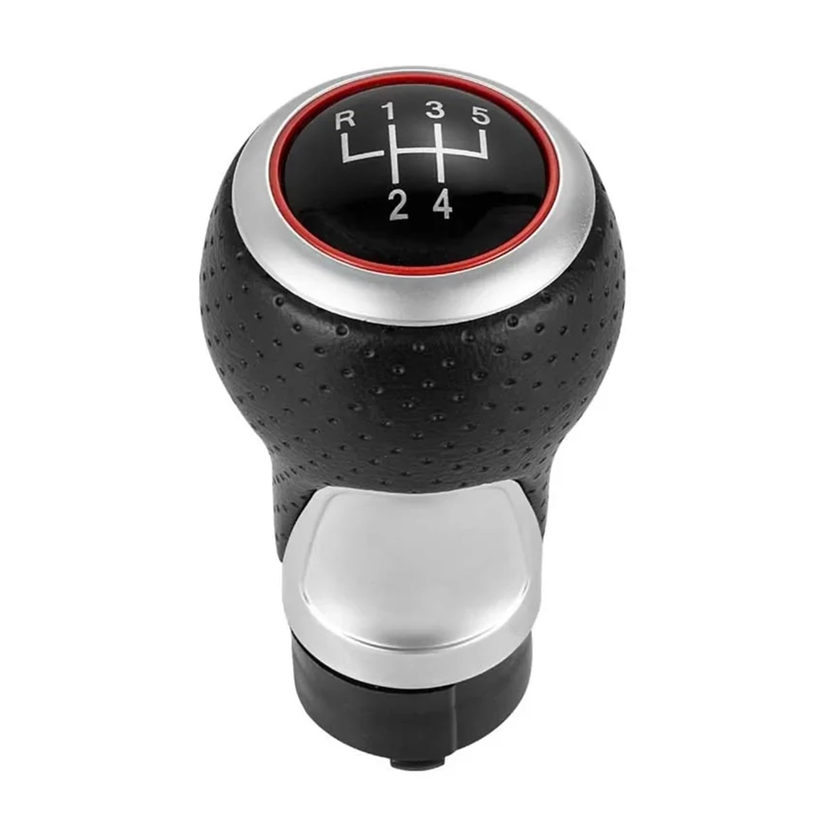 Gear Stick Schaltknauf Für A4 B6 B7 B8 A6 S4 8K A5 8T Q5 8R S 12mm 5/6 Geschwindigkeit Schaltknauf Hebel Stick Auto Schalthebel(Red 5 -R13524) von IUKMRT