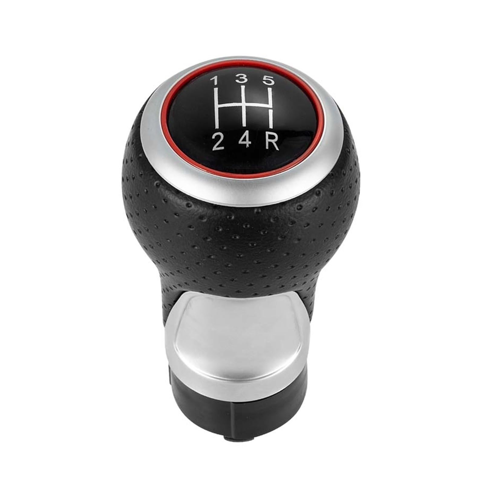 Gear Stick Schaltknauf Für A4 B6 B7 B8 A6 S4 8K A5 8T Q5 8R S Linie 5/6 Geschwindigkeiten Auto Getriebe Schaltknauf HandBall Auto Schalthebel(Red 12345R) von IUKMRT