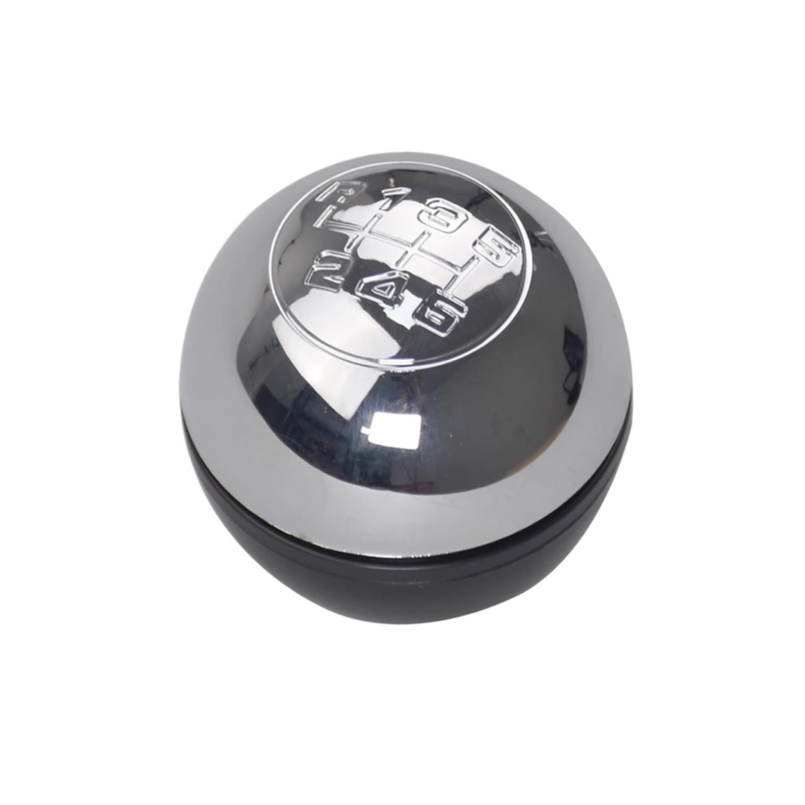 Gear Stick Schaltknauf Für Alfa Für Romeo Für Giulietta 2010-2018 6-Gang-Schaltknauf Hebel Schalthebel Kopf Stick Auto Schalthebel(Chrome) von IUKMRT